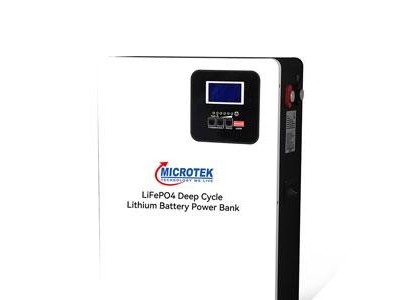 WALL-MOUNTED LIFEPO4 DEEP CYCLE BATTERY