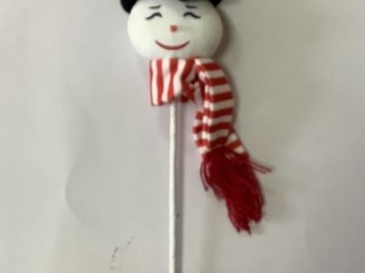 popular snowman with cap and scarf and stick stuffed toy lovely for decoration