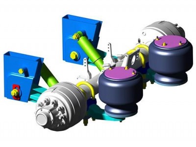 Semi-trailer Air Suspension Product Platform - Low Flat Type Trailer Platform