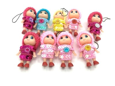 bling bling barbie dolls dangler for girls