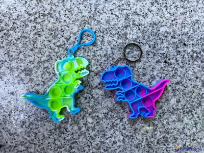 dinosaur dangler bubble fidget