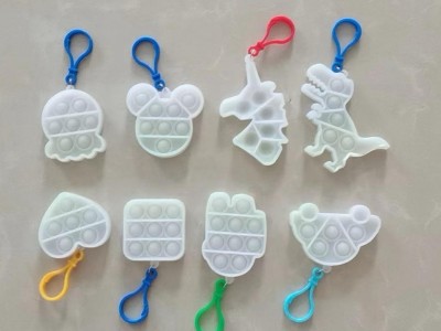 Silicone Push Pop Bubble Fidget Toy for Stress Relief