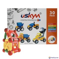 30 pcs Magnetic construction blocks for kids