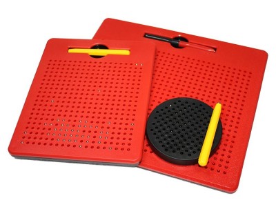 Plastic magnetic drawing board for kids magnetic writing pad