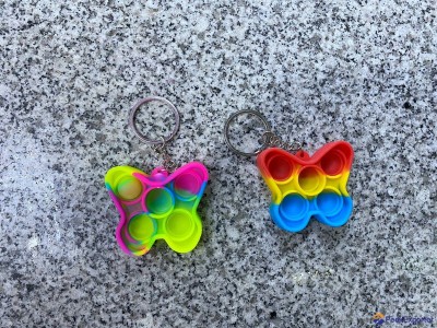 Bubble fidget butterfly