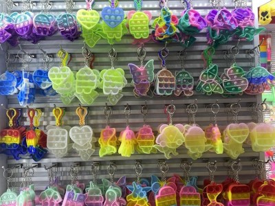 bubble fidget, encapsulated toy, keychain mix