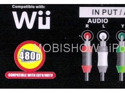 HD Pro Component Cable for Nitendo Wii