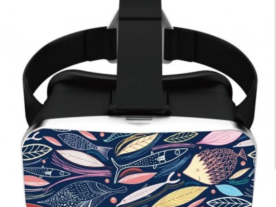 3D VR Headset google cardboard VR case for video games  polarized 3D VR glasses
