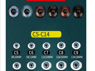 Toy Simulation Eyes 4D Moving Doll Eyes