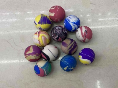 32mm bolas de goma high bouncing ball