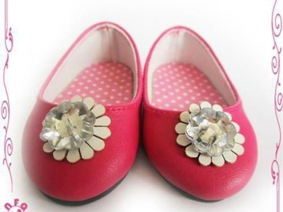 18 inch Simple girl doll shoes