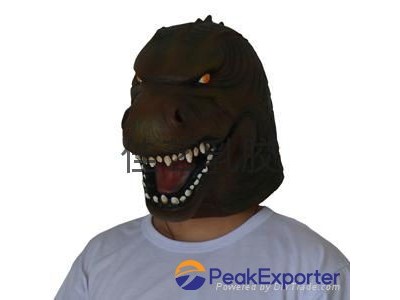 latex movie Godzilla mask
