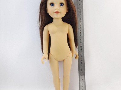 18 inch American naked doll