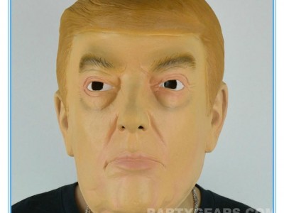Eco-Friendly 10mm 2016 Custom US Election Donald Trump Rubber mask