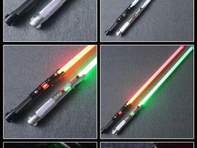 STARWAR crystal lightsaber Darth Maul YDD RGB LED Metal Sword