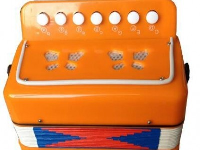 children's cheap and high end plastic button toy accordion for sale