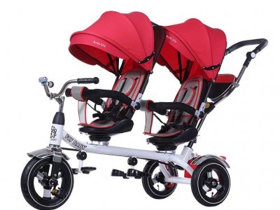 China Flybaby Twin Tricycle with Two Seats