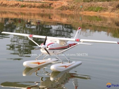 Cessna 182 seaplane 1500mm wingspan pnp ver take-off on water or snow