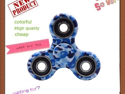 Anti Stress Strong Army Tri-Spinner For Kid 3D Fidget Toys  EDC Hand Spinner