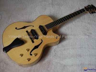 15inch cutaway Handmade jazz guitar