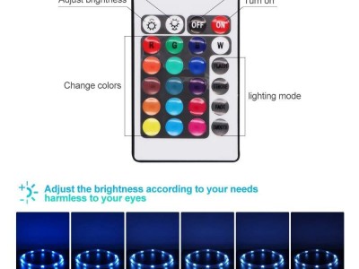 Cornhole LED Board Lights so You Can Play at Night! Choose from Multi Color