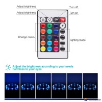 Cornhole LED Board Lights so You Can Play at Night! Choose from Multi Color