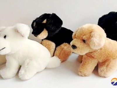 15cm sitting dogs stuffed for Children