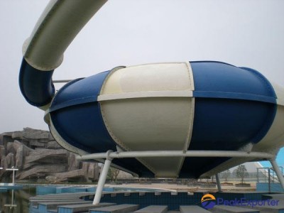 Water Park Amusement Equipment Slide basin space