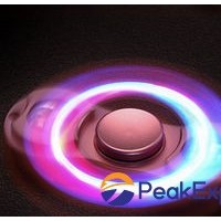 LED finger spinner  hand spinner fidget have noctilucent at night