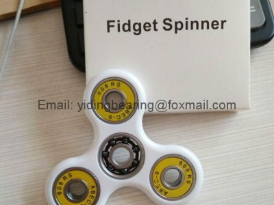 Hot sale ABS plastic hand spinner fidget spinner with 608 bearing
