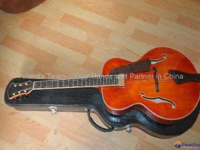 15inch Non-cutaway Handmade jazz guitar