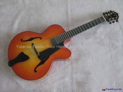 14inch 7 strings handmade jazz guitar