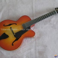 14inch 7 strings handmade jazz guitar