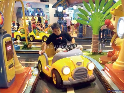 Battery car driving school