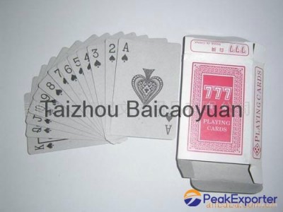 playing cards 777 series