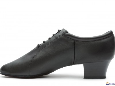 BDDANCE Men's latin dance shoes leather dancign shoes split sole 419