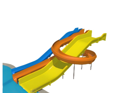 fiberglass pool slide water park play equipment adult swimming pool slide