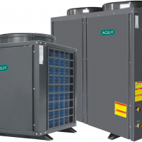Hot sale heat pump air to water chiller for cold bath