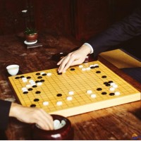 the GO AI GO BOARD KATAGO BADUK BOARD