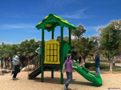 Kids Plastic Outdoor Playground Equipment