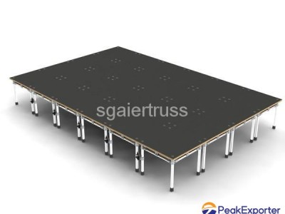 Modular stage aluminum stage assemble stage
