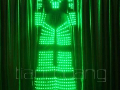 Programmable Stilt Walker LED Robot Costume Suit