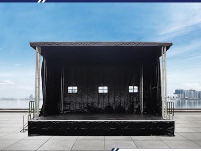 8 m used outdoor events portable mobile stage trailer