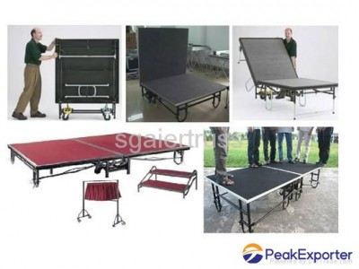 Folding stage hotel stage school stage
