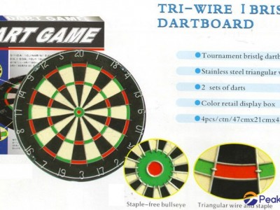 Bristle dartboard