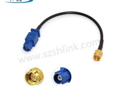 Vehicle Antenna Extension Pigtail SMA male to Fakra male Cable
