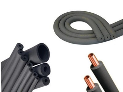 Rubber foam insulation pipes