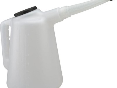 8 Litre Measuring Oil Jug Brake Fluid Fuel Water Container Pourer