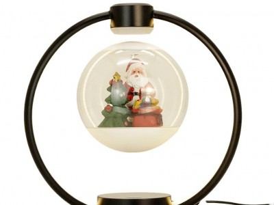 360 led light magnetic levitation floating christmas lamp light for gift