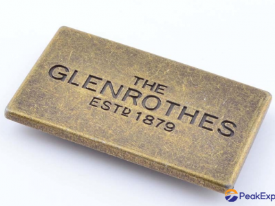 Custom Die Casting Metal Logo Plate for Handbags